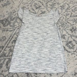 LOFT cap sleeve work blouse